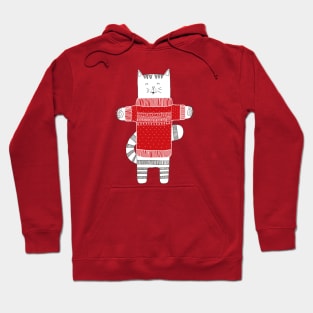 Christmas Cat Hoodie